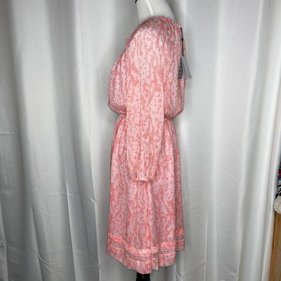 Diane Von Furstenberg Parry Floral Print Silk Peasant Dress NWT!! - Picture 4 of 10